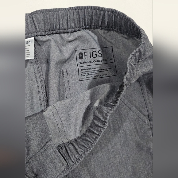 Figs Men's Scrub Pants Cairo Cargo Scrub Pants Grey Graphite Size M - Picture 9 of 12
